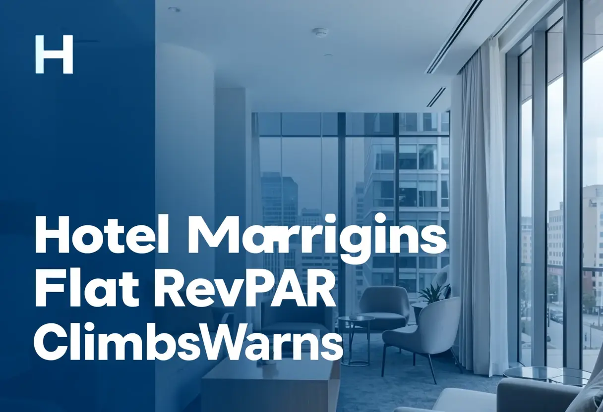 Hotel GOP Margins Flat as RevPAR Climbs 5%, HVS Warns
