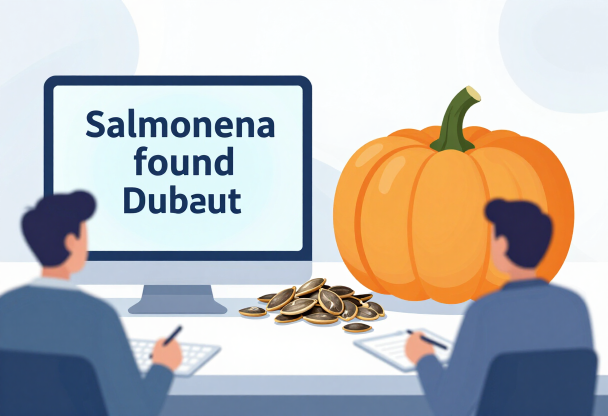 Salmonella found in French pumpkin seed outbreak