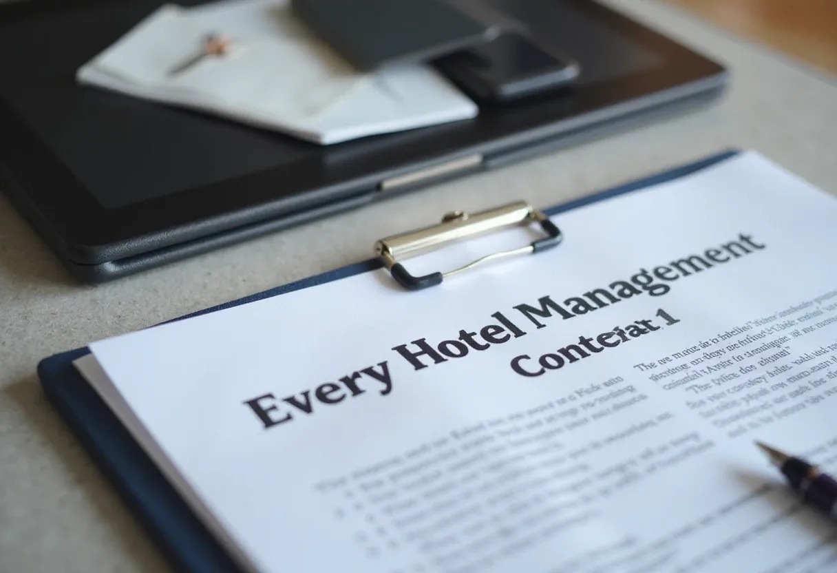 The Fine Print in Every Hotel Management Contract