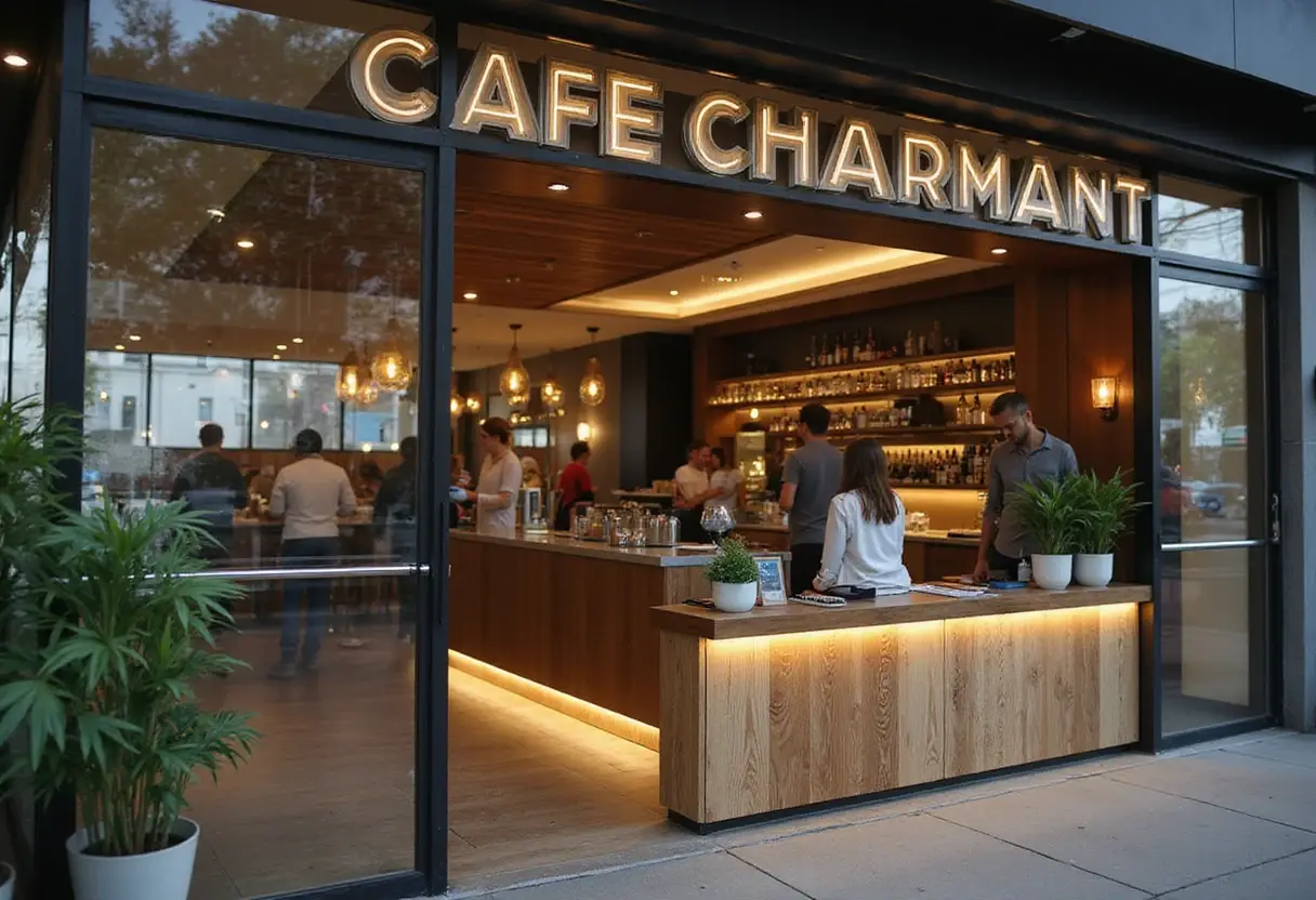 Catch Hospitality Group has opened Cafe Charmant, a coastal brasserie, in New York City